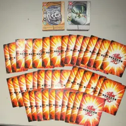 Bakugan TCG 2008 Spin Master SEGA 48 Card Lot Ocean Spray Anger Rooms - Image 1