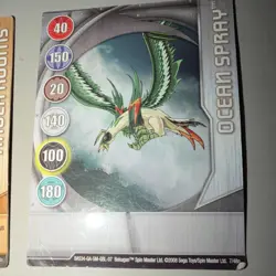 Bakugan TCG 2008 Spin Master SEGA 48 Card Lot Ocean Spray Anger Rooms - Image 3