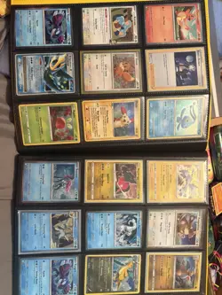 Pokemon Binder Lot Cosmo Holo Black Star Promo Binder Over 90 Promo Cards - Image 1