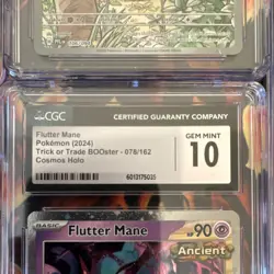 Pokemon CGC Graded Card Lot 5x Graveler, Meowth, Dusknoir, Flutter Mane, Decidu… - Image 4