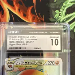 Pokemon CGC Graded Card Lot 5x Graveler, Meowth, Dusknoir, Flutter Mane, Decidu… - Image 5