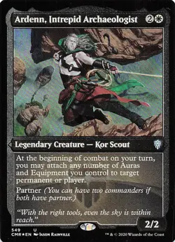 Ardenn, Intrepid Archaeologist (Foil Etched) U Commander Legends 549 NM - Image 1