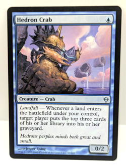 Zendikar - Hedron Crab - Regular - Uncommon - Creature - # 47 - Image 1