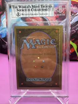 1993 MTG INT CE Collector’s Mox Sapphire MINT BGS 9 - Image 2