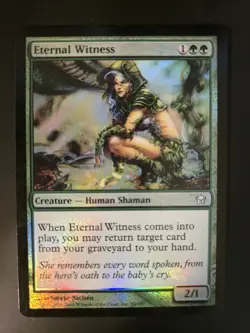 Eternal Witness NM/VLP FOIL Fifth Dawn MTG - Image 1