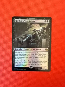 Rat King, Verminister Foil R Teenage Mutant Ninja Turtles 71 NM - Image 1