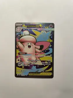 Pokemon Perfect Order Mega Clefable EX Full Art Ultra Rare 103/88 - Image 1