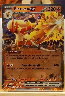 2025 Pokemon Blaziken ex 024/159 Sv09: Journey Together Holo - Image 1