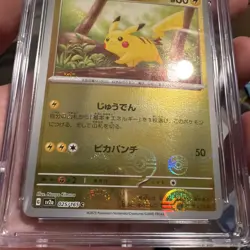 2023 Pokemon Japanese Reverse Holo SV2a 025/165 C Pikachu CGC 10 Pristine GAV - Image 4