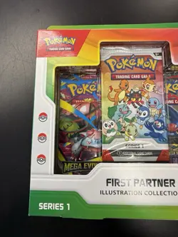 Pokemon First Partner Illustration Collection Series 30th Anniversary BRAND NEW - Image 2