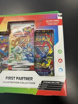 Pokemon First Partner Illustration Collection Series 30th Anniversary BRAND NEW - Image 3