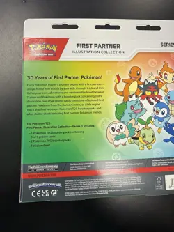 Pokemon First Partner Illustration Collection Series 30th Anniversary BRAND NEW - Image 5