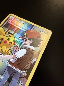 Pikachu (Secret) 241/236 Sm-Cosmic Eclipse Holo Pokemon - Image 3