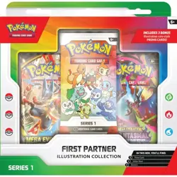 Pokemon First Partner Illustration Collection – Series 1 - Image 1