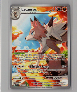 Lycanroc 166/159 - Pokemon TCG Journey Together Illustration Rare NM - Image 1