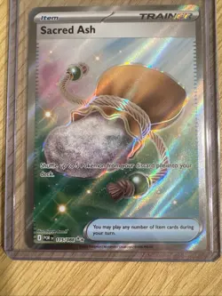 Pokemon TCG Sacred Ash Trainer-Item Ultra Rare Perfect Order 115/088 - Image 1