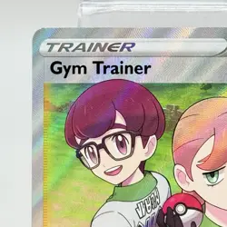 Pokemon TCG Sword And Shield Shining Fates Gym Trainer Full Art 68/72 NM - Image 2