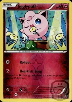 Jigglypuff 87/146 C XY Pokemon Reverse Holo NM/M - Image 3