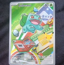 Pokemon Bulbasaur ME: Mega Evolution Promo #037 Basic HP80 Leech Seed 2026 - Image 1