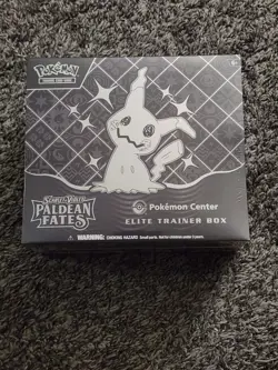 Paldean Fates Pokemon Center Exclusive Elite Trainer Box *Factory Sealed* - Image 1