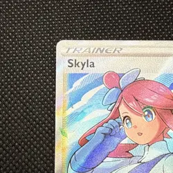 Skyla 72/72 Full Art Trainer Ultra Rare – Shining Fates Pokemon NM - Image 3