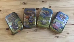 Reserved Listing – 4 Pokemon Mini Tins for rcollectible22 - Image 1