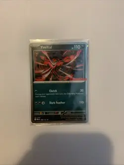 Pokemon Cosmos Holo Yveltal 088/132 GameStop Stamped Mega Evolution Promo SEALED - Image 3