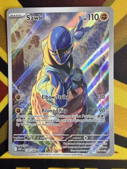 Sawk - 130/086 - SV: White Flare - Illustration Rare - Mint/NM - English - Image 2
