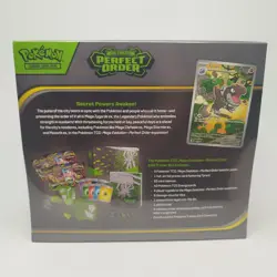 Pokemon TCG: Mega Evolution—Perfect Order Elite Trainer Box In Stock Now New - Image 4