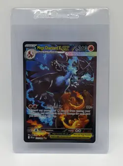 Pokemon Mega Charizard X Ex 125/94 Phantasmal Flames Special Illustration Rare - Image 1