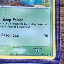 Pokemon TCG - Bulbasaur (54/112) EX FireRed & LeafGreen - Regular Rare - LP - Image 4