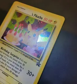 _'s Pikachu 24 Birthday Wizards Black Star Promos Promo - Image 2