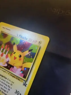 _'s Pikachu 24 Birthday Wizards Black Star Promos Promo - Image 4