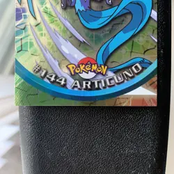 1999 Pokemon, Topps Chrome, #144 Articuno, Foil LP - Image 3