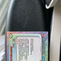 1999 Pokemon, Topps Chrome, #144 Articuno, Foil LP - Image 5