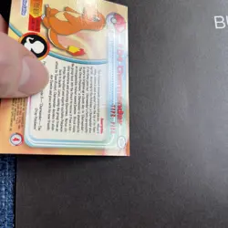 Charmander #04 Topps TV Animation Edition Blue Label Non Holo Pokemon 1999 - Image 3