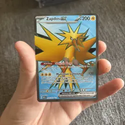Zapdos ex 192/165 - Pokemon TCG -Scarlet & Violet 151 Ultra Rare Holo - Image 2