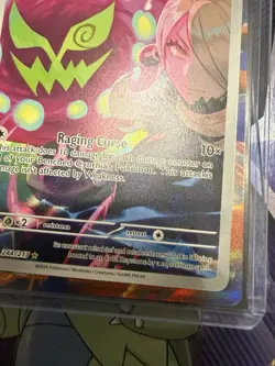 Pokemon Cynthia's Spiritomb Full Art Holo Rare 244/217 Basic 70 HP TCG - Image 5