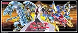 set of 4 Yugioh 2 Dark Magician Girl +2 Blue-Eyes white Dragon Playmat Mouse Mat - Image 4