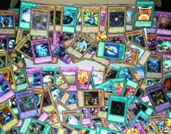 500 COMMONS in legendary collection EMPTY Box YuGiOh & Blue-Eyes Dragon Mat - Image 5