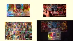 500 Mixed COMMONS + EMPTY legendary collection 1 Box YuGiOh + CardBoard Mat** - Image 2
