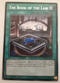 Yu-Gi-Oh! - The Book of the Law - FUEN-EN036 - Secret Rare 1st Edition NM/Mint - Image 1