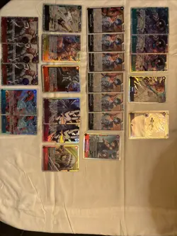 One piece Tcg Op15/Eb04 SR, R, Event Lot (23) - Image 1