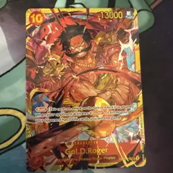 Gol D Roger OP09-118 SEC Secret Rare Emperors In The New World One Piece - Image 1