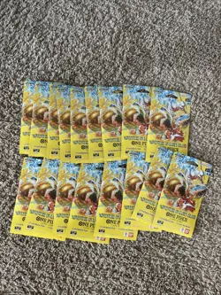 (17) One Piece OP15-EB04 Adventure On Kami’s Island Blister Booster Packs Sealed - Image 1