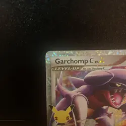 Pokemon TCG Celebrations 25th Anniversary Garchomp C LV.X Holo Card 145/147 NM - Image 2
