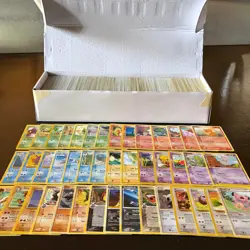 Huge Pokemon Card Lot 1100+ Cards – WOTC to 2010 Mid-Era – Vintage Collection - Image 1