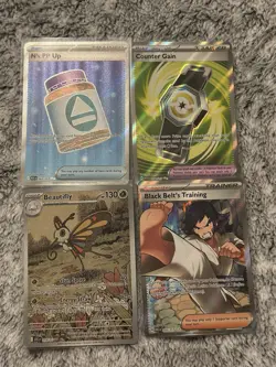 Pokemon Ascended Heroes Full Art/Trainer Lot 4 Cards - Image 1