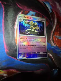 Pokemon TCG Dusknoir Master Ball Pattern Sv: Prismatic Evolutions Holo Card - Image 2