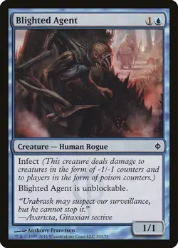 Blighted Agent - NM - C - MTG - Image 1